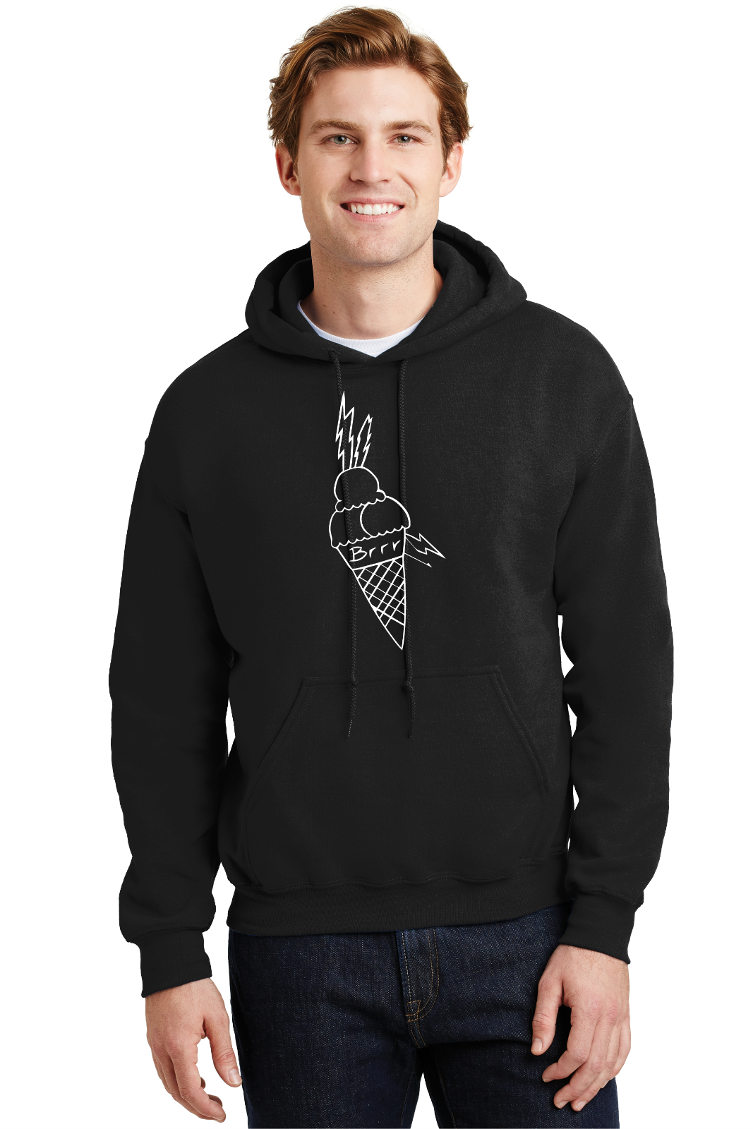 brrr ice cream hoodie