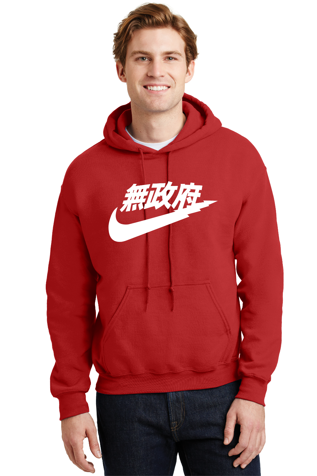 nike red hoody