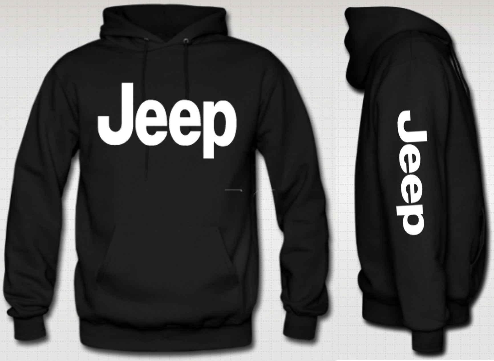 jeep logo hoodie