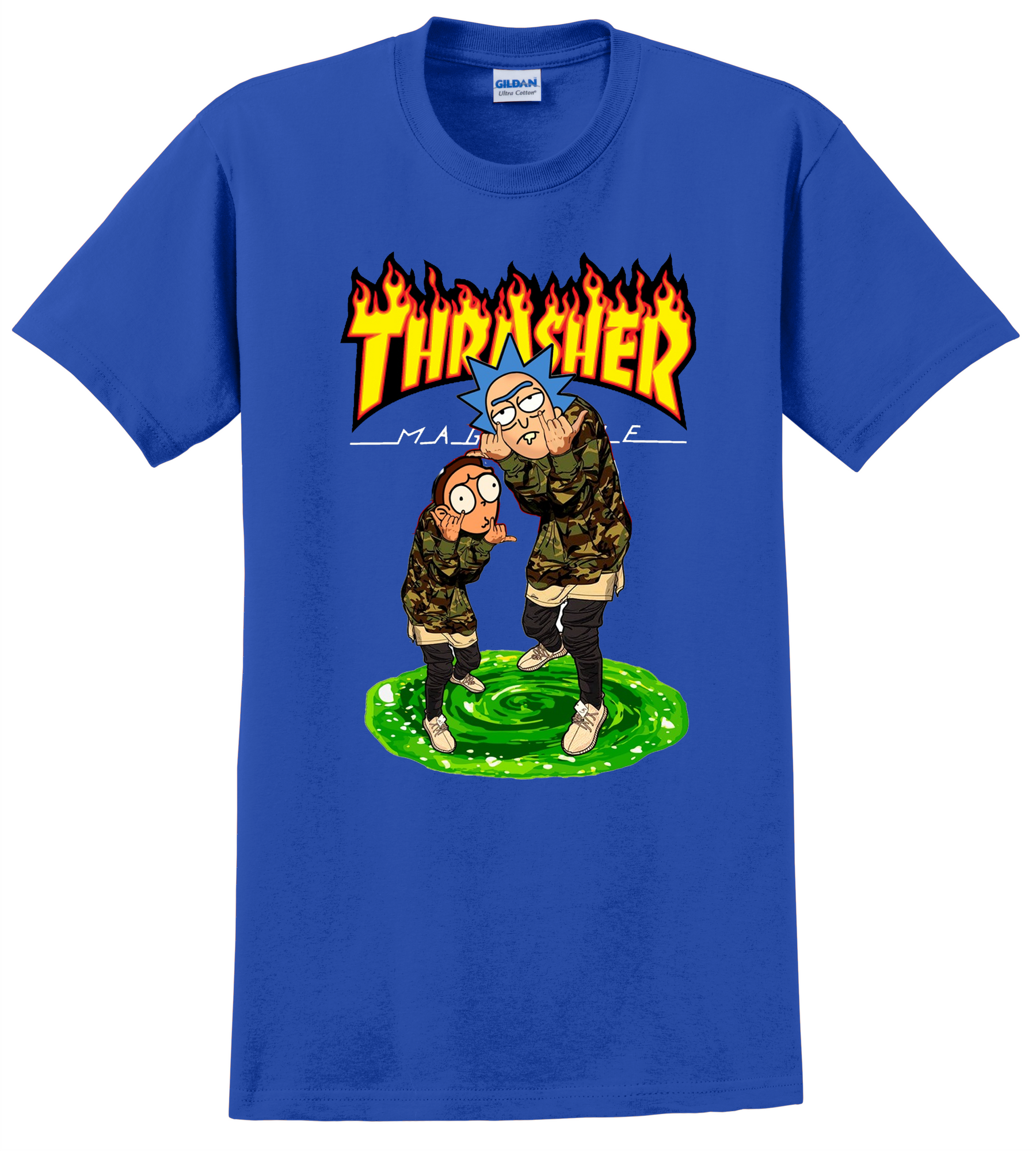 alpha phi thrasher shirt