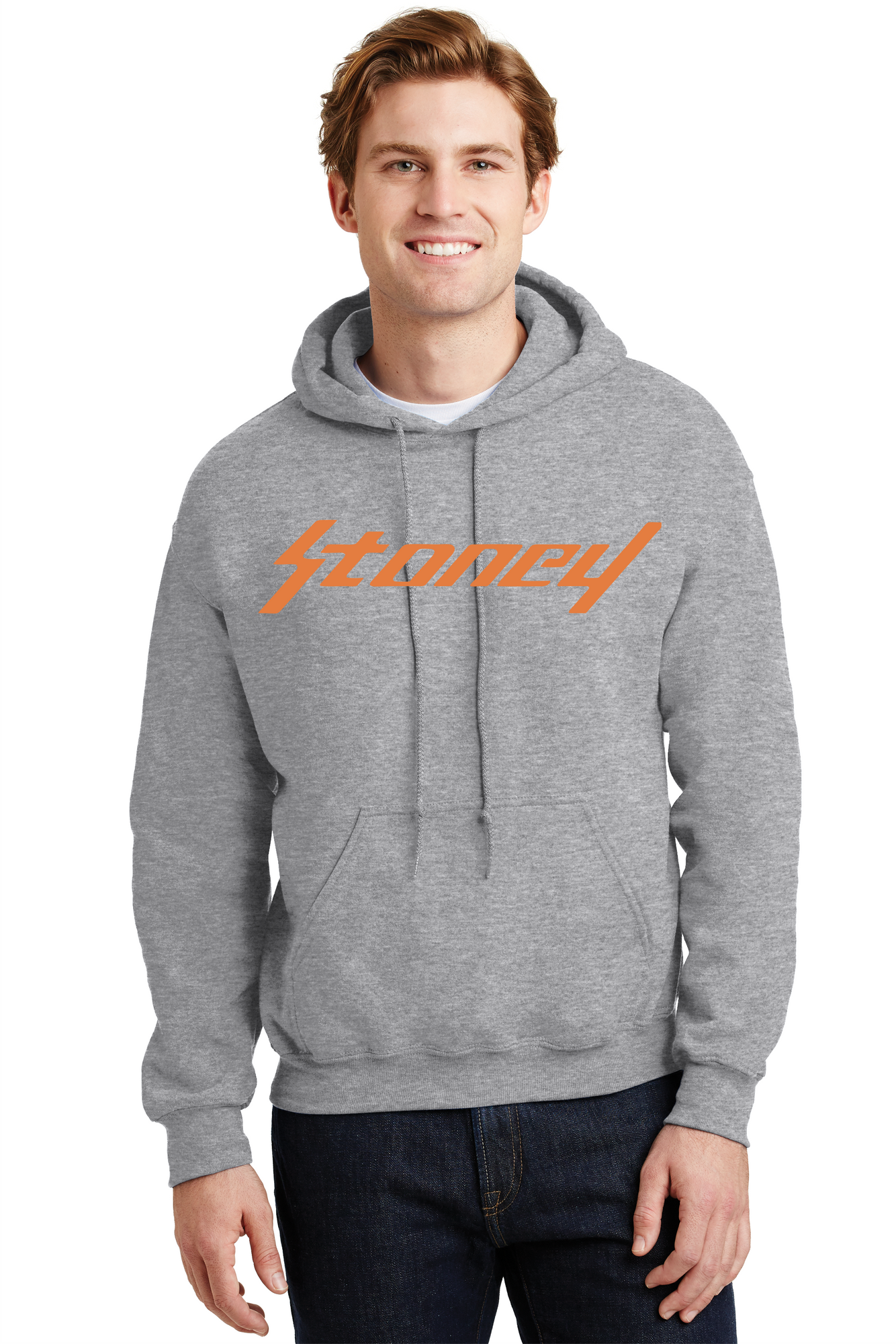 stoney hoodie orange