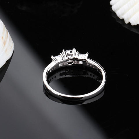 engagement ring for her - Eternity 925 Sterling Silver Ring