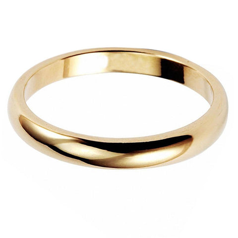 vintage gold color personalized womens ring band