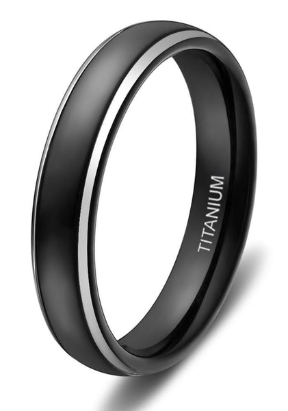 black mens promise rings for him - Valentines Day gifts for men