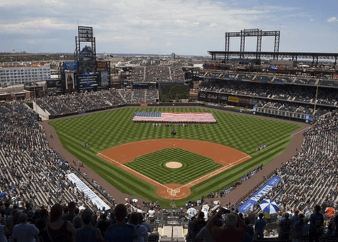 baseball game in America