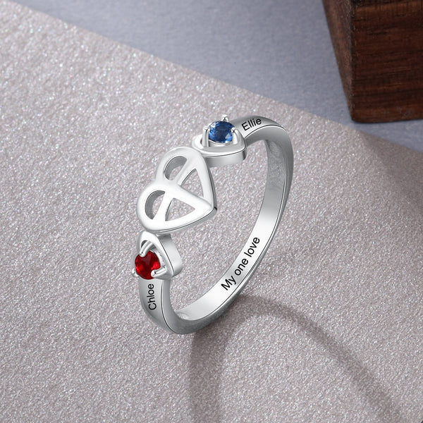 Celtic Cross Love Heart Sterling Silver Womens Ring