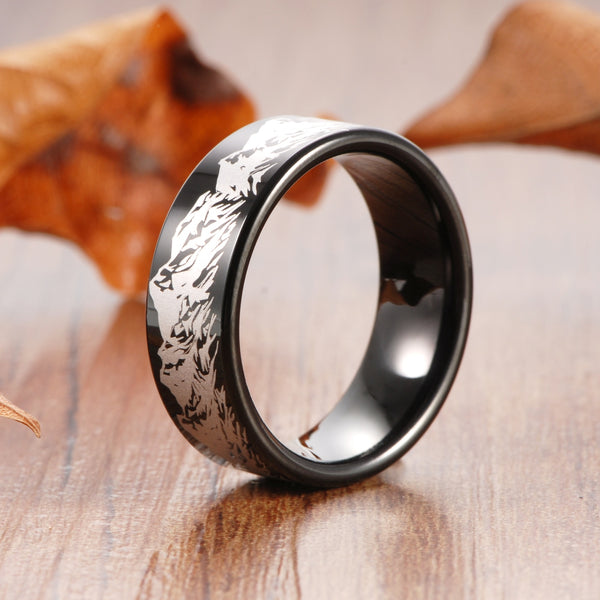 Mountains Wilderness Skiing Snowboarding Ring