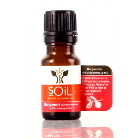 soil citrus bergamot organic oil 10ml essential