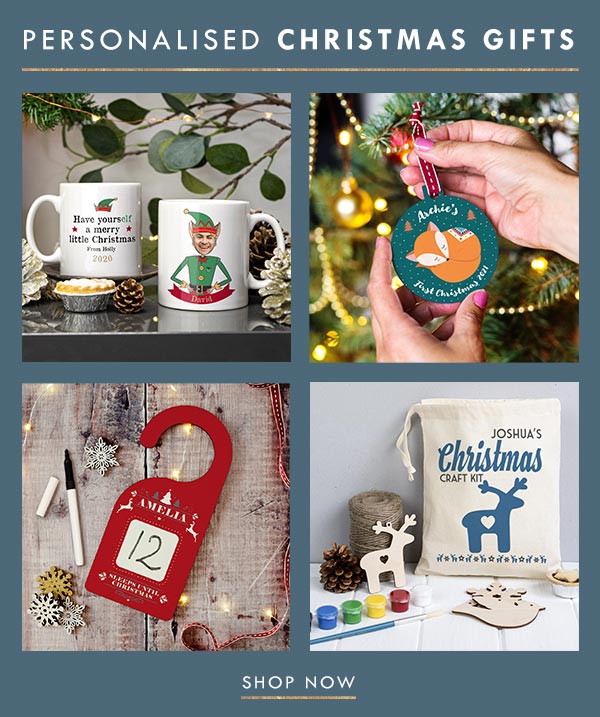 Best Personalised Christmas Gifts UK