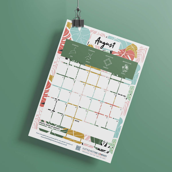 Free Printable Planner for August