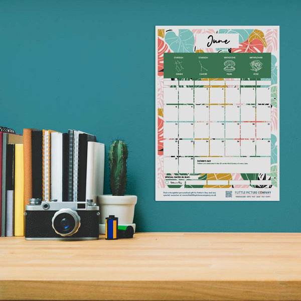Free June Monthly Planner Printable Download