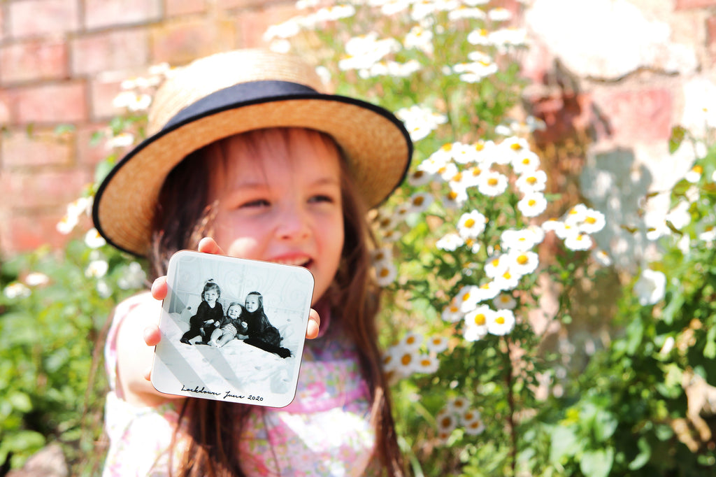 personalised photo coaster gift