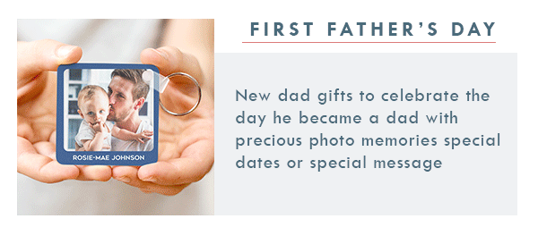 Personalised First Father's Day Gifts