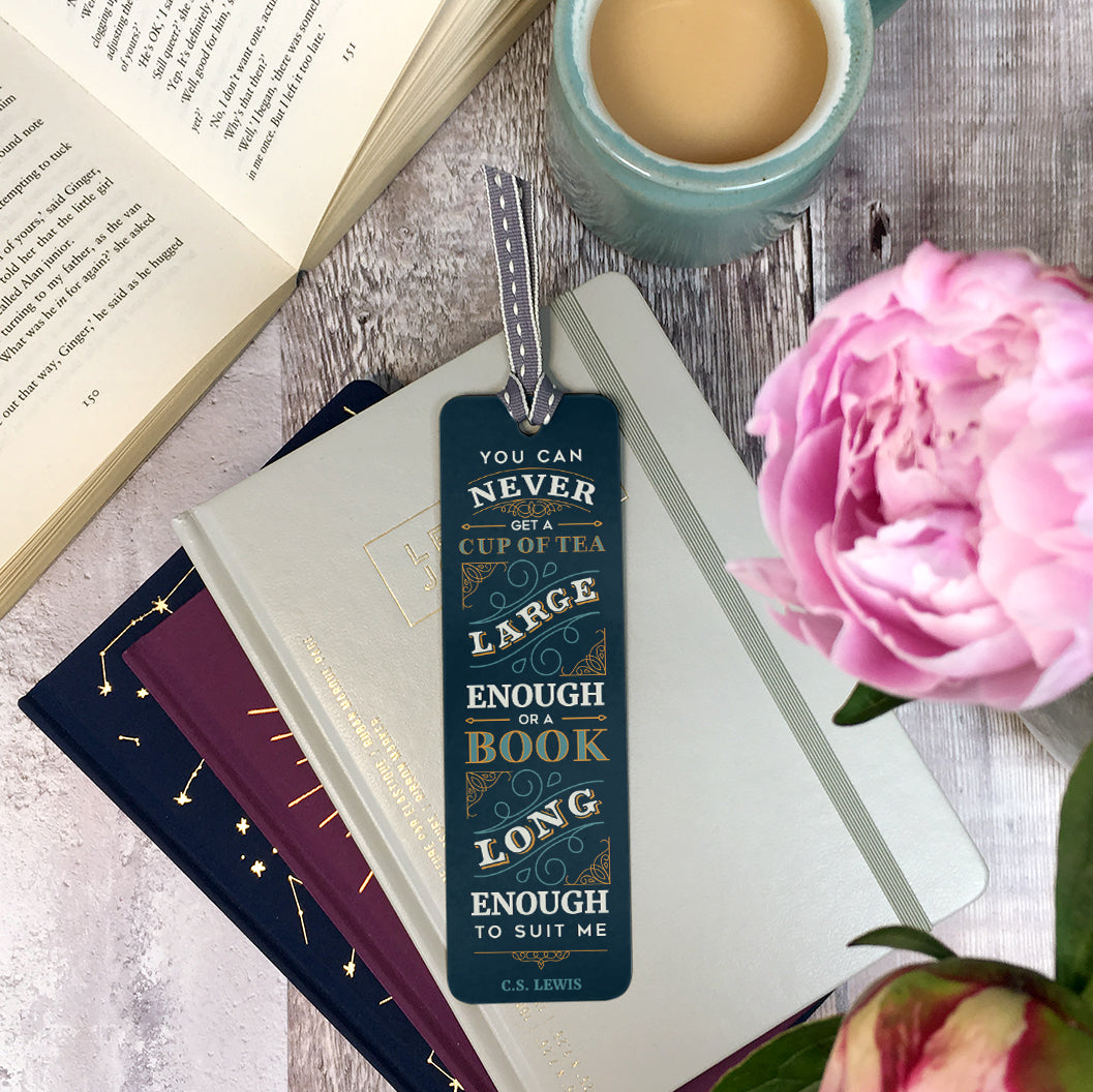 C.S. Lewis Quote Metal Bookmark | The Little Picture Company