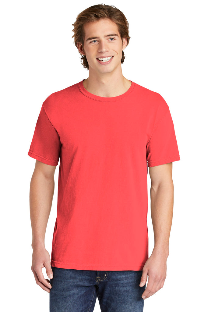 Comfort Colors Heavyweight Ring Spun Tee 1717 Neon Red Orange