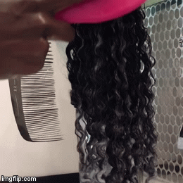 How to detangle kinky curly extensions 