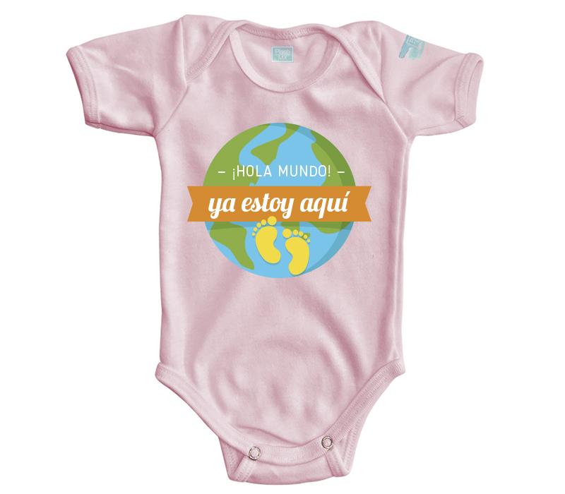 Body Bebé Hola Mundo— Plash