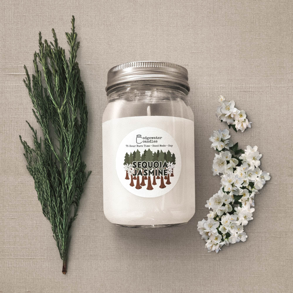 The Sequoia Soy Candle (13 oz Soy Candle) – Gnome Bath & Body