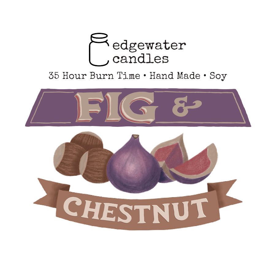 Travel Tin Fig & Chestnut edgewater candles