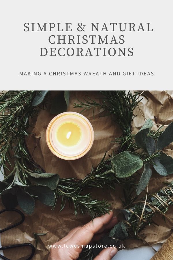 Ideas for Simple & Natural Christmas Decorations