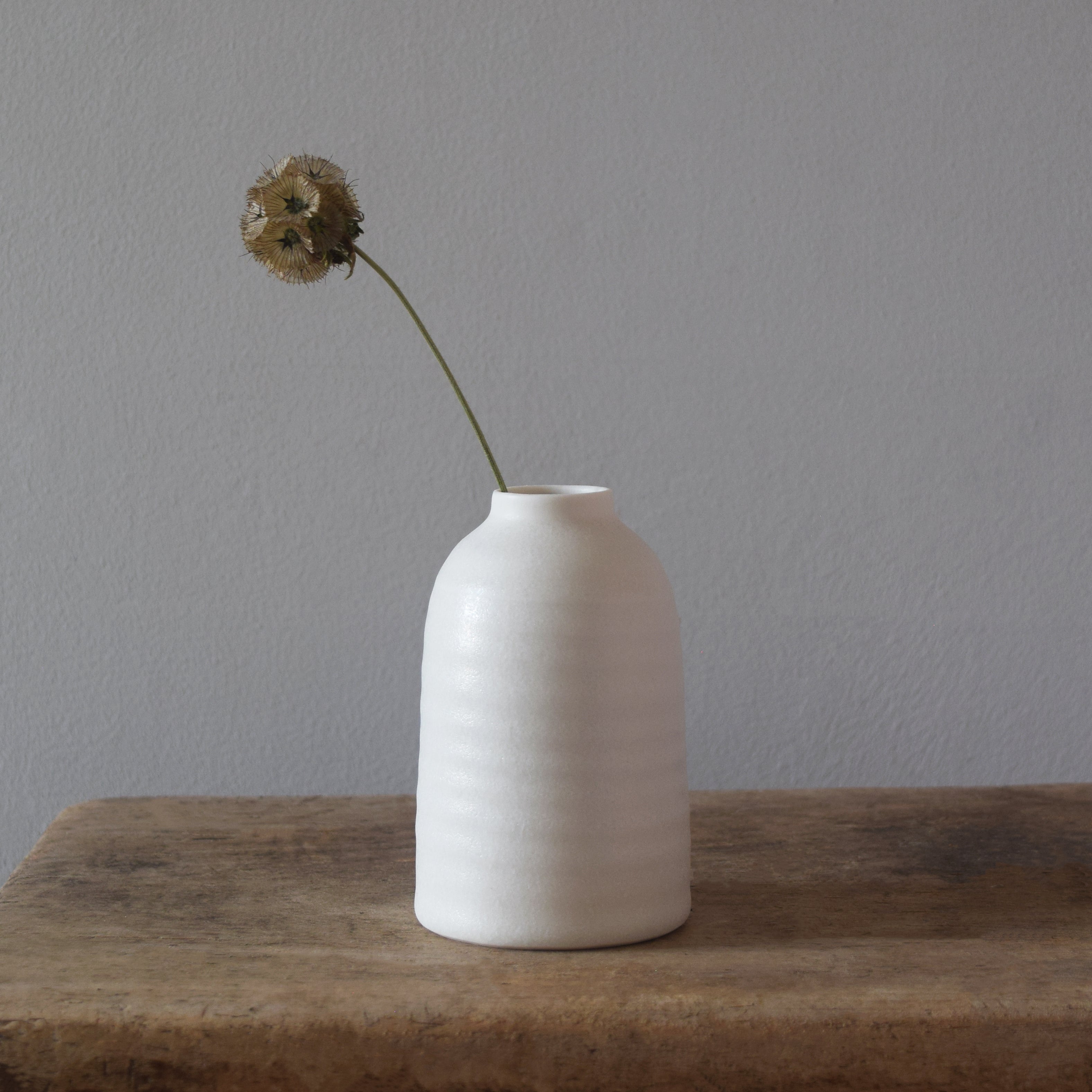 Handmade Porcelain Vase by KT Robbins Ceramics