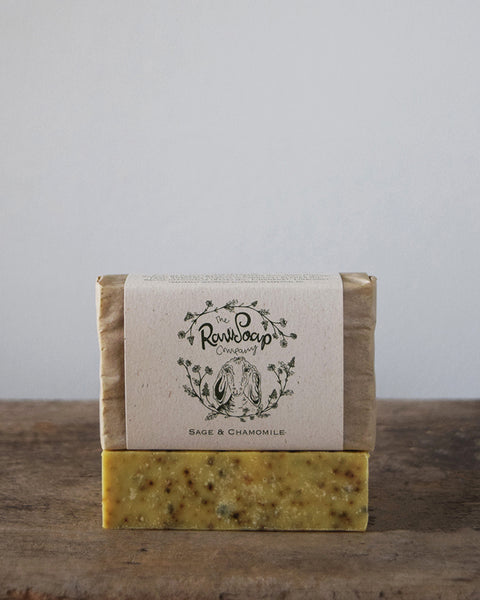 Sage & Chamomile Goat Milk Soap Bar at Lewes Map Store