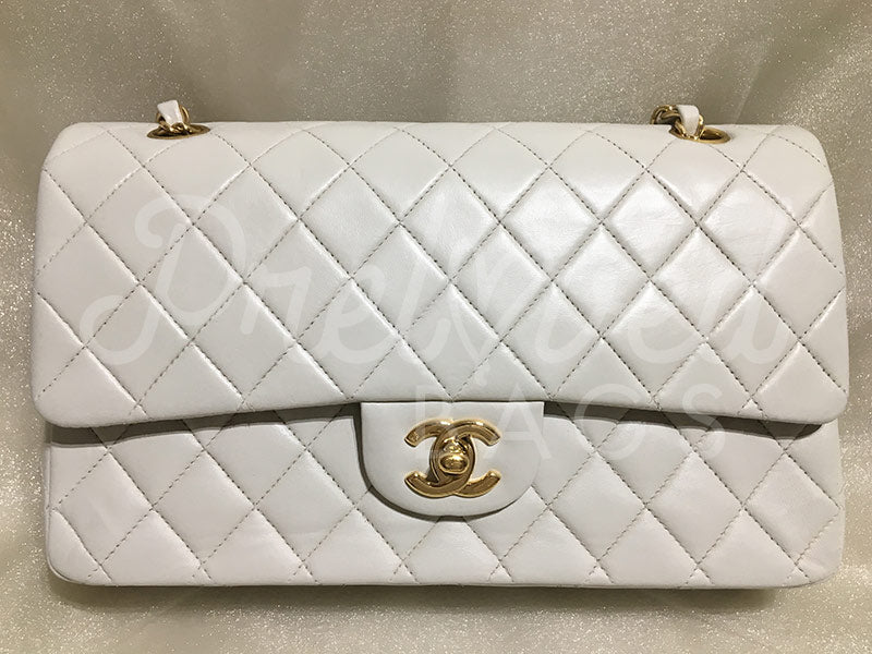 light grey chanel bag