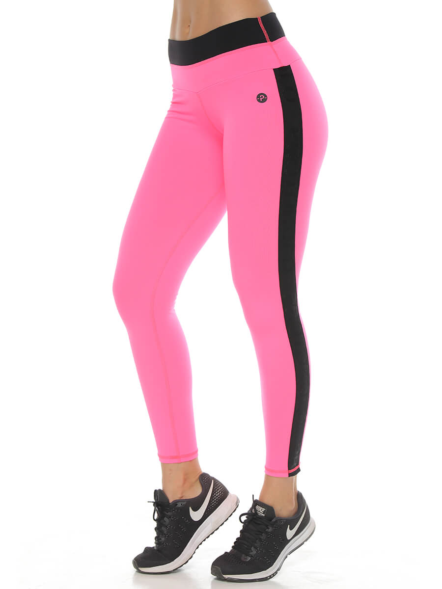 nike neon pink leggings