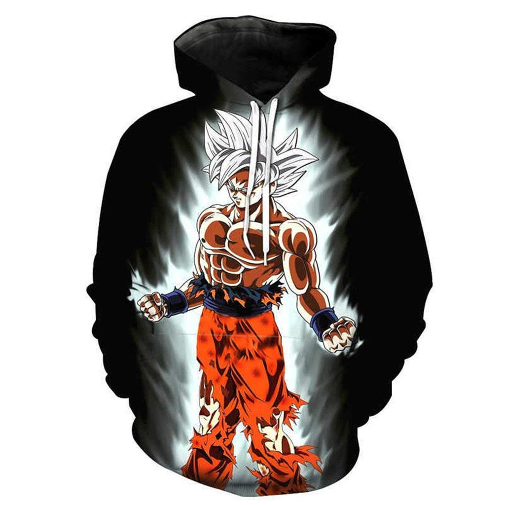 orange goku hoodie