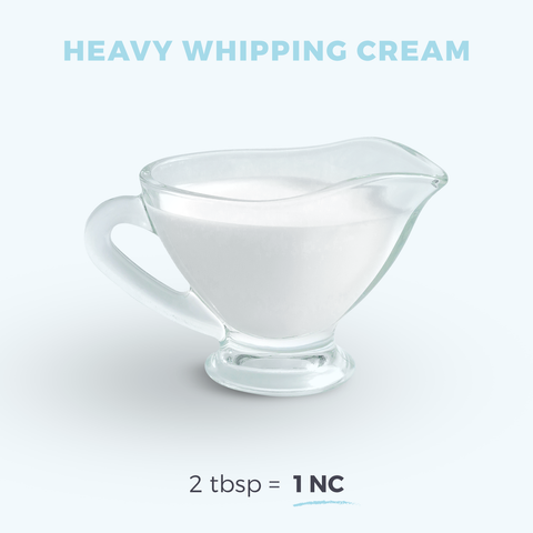 1 Net Carb Heavy Cream | Senza Keto App