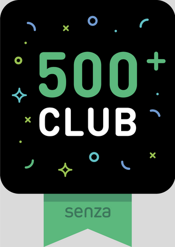 500 Club Keto Milestone Magnet | Senza Keto App