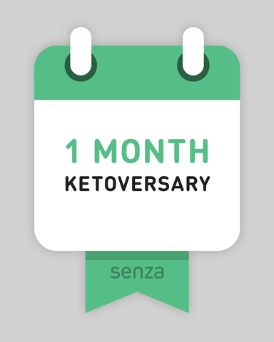 One Month Ketoversary Milestone Magnet | Senza Keto App
