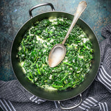 Senza Creamed Spinach Keto Thanksgiving Recipe