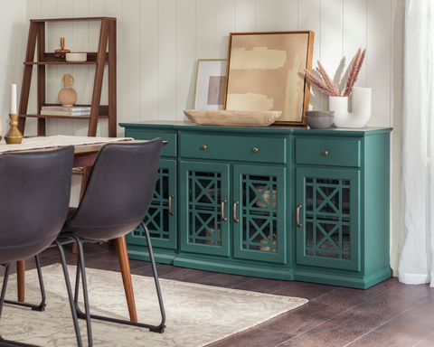 Walker Edison fretwork sideboard