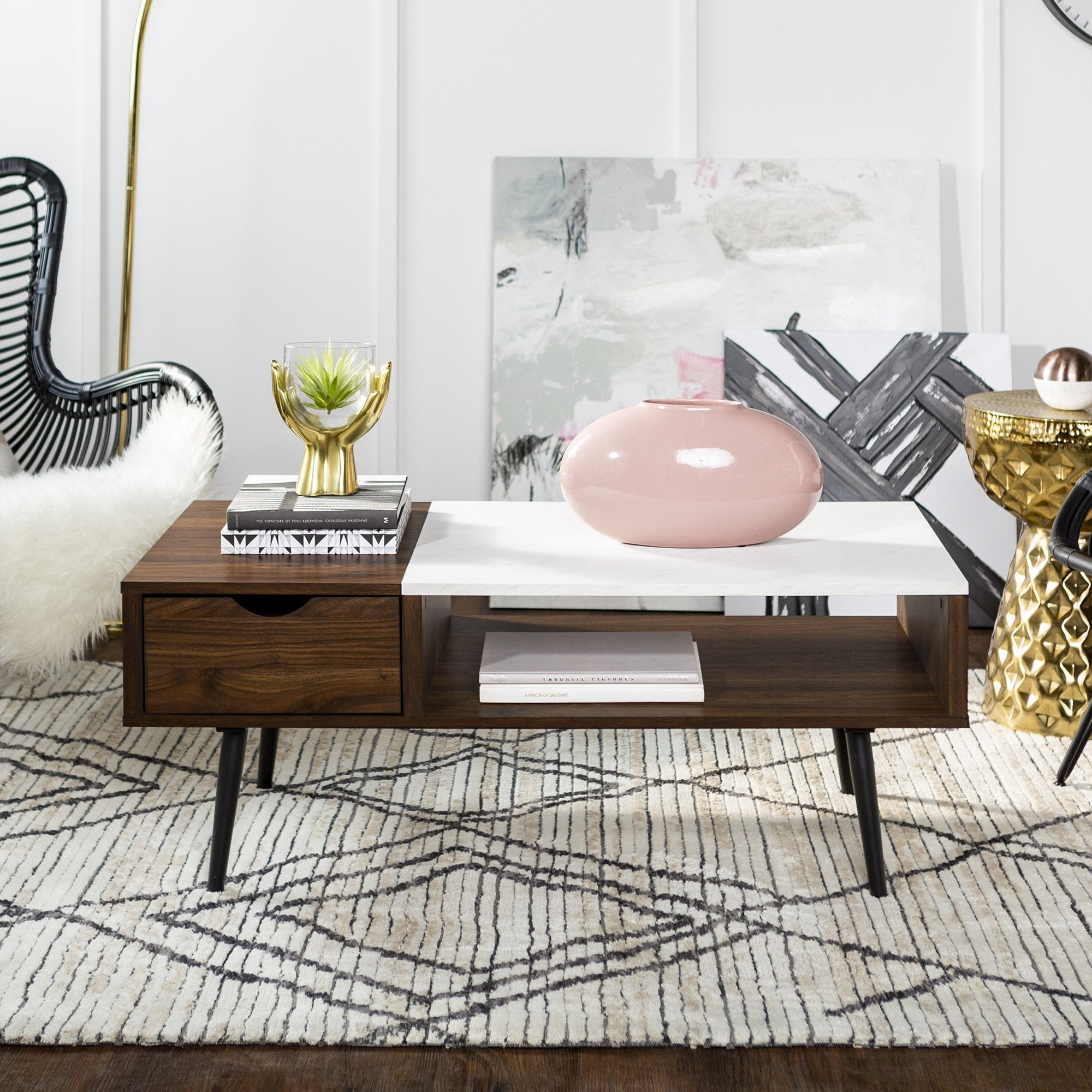 Juniper Coffee Table - Alligator Juniper Tusk Base Coffee Table Porter Barn Wood / Tempered ten millimeter glass is utilized on our accent table.