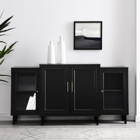 sideboard table black