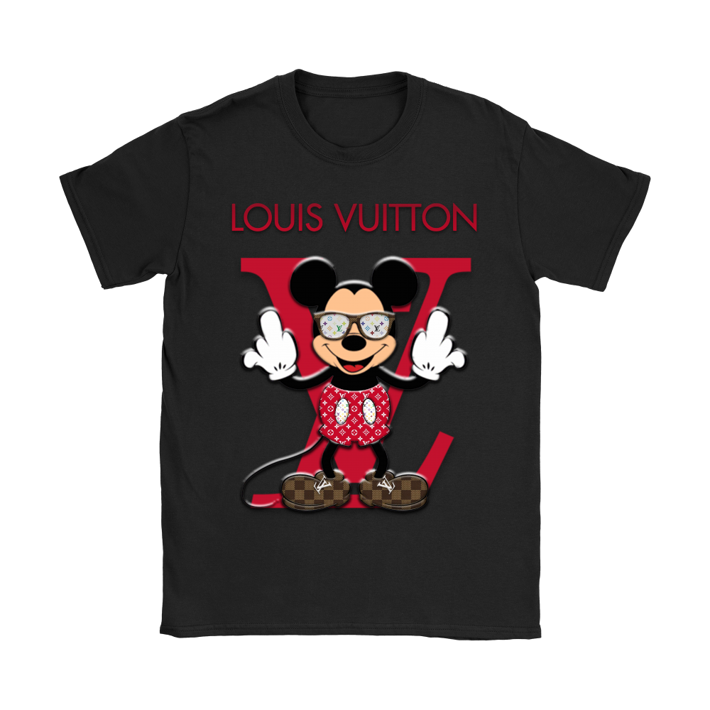 Louis Vuitton Disney Mickey Mouse Shirts – Teeqq