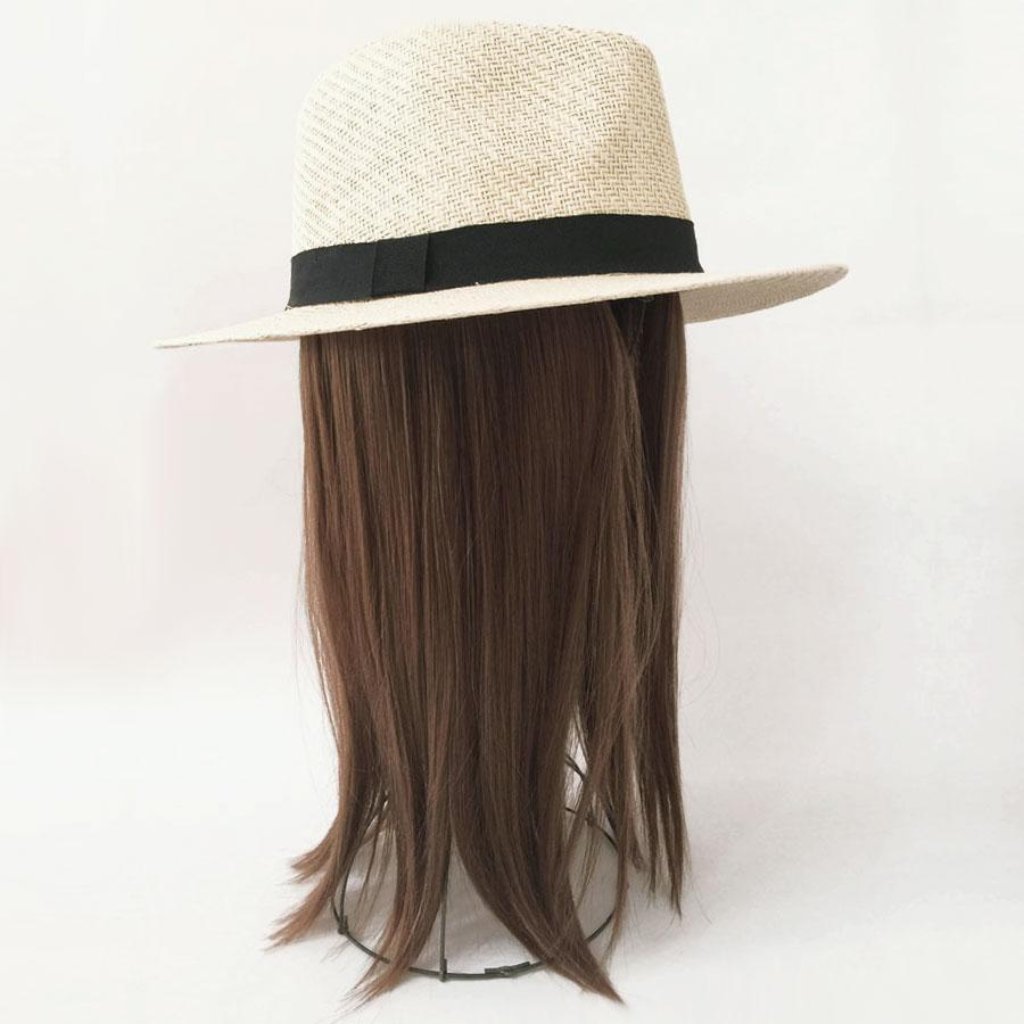 hat fall wig