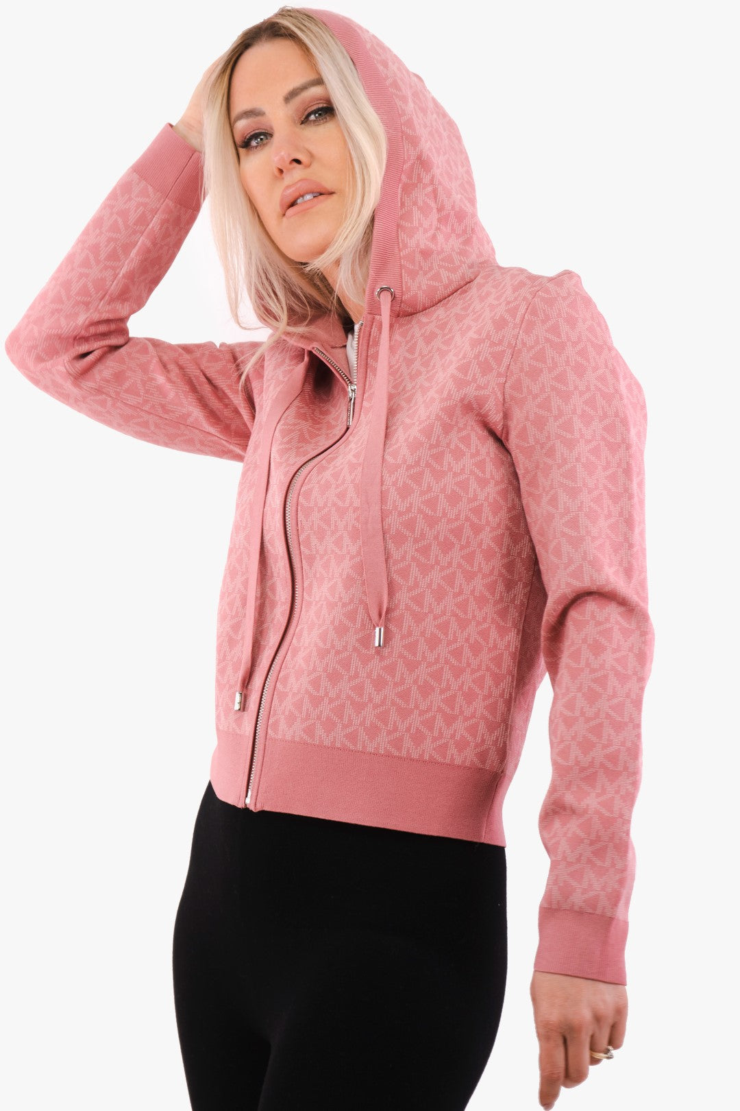 Boutique Option-Michael Kors Pink Hoodie (Kors-Ms2601L5Kz-669)
