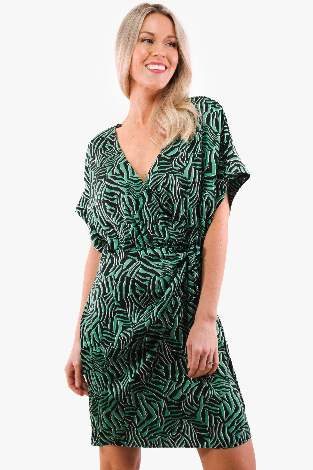 Boutique Option-Michael Kors Green Dress(Kors-Mr381F37Vs-311)