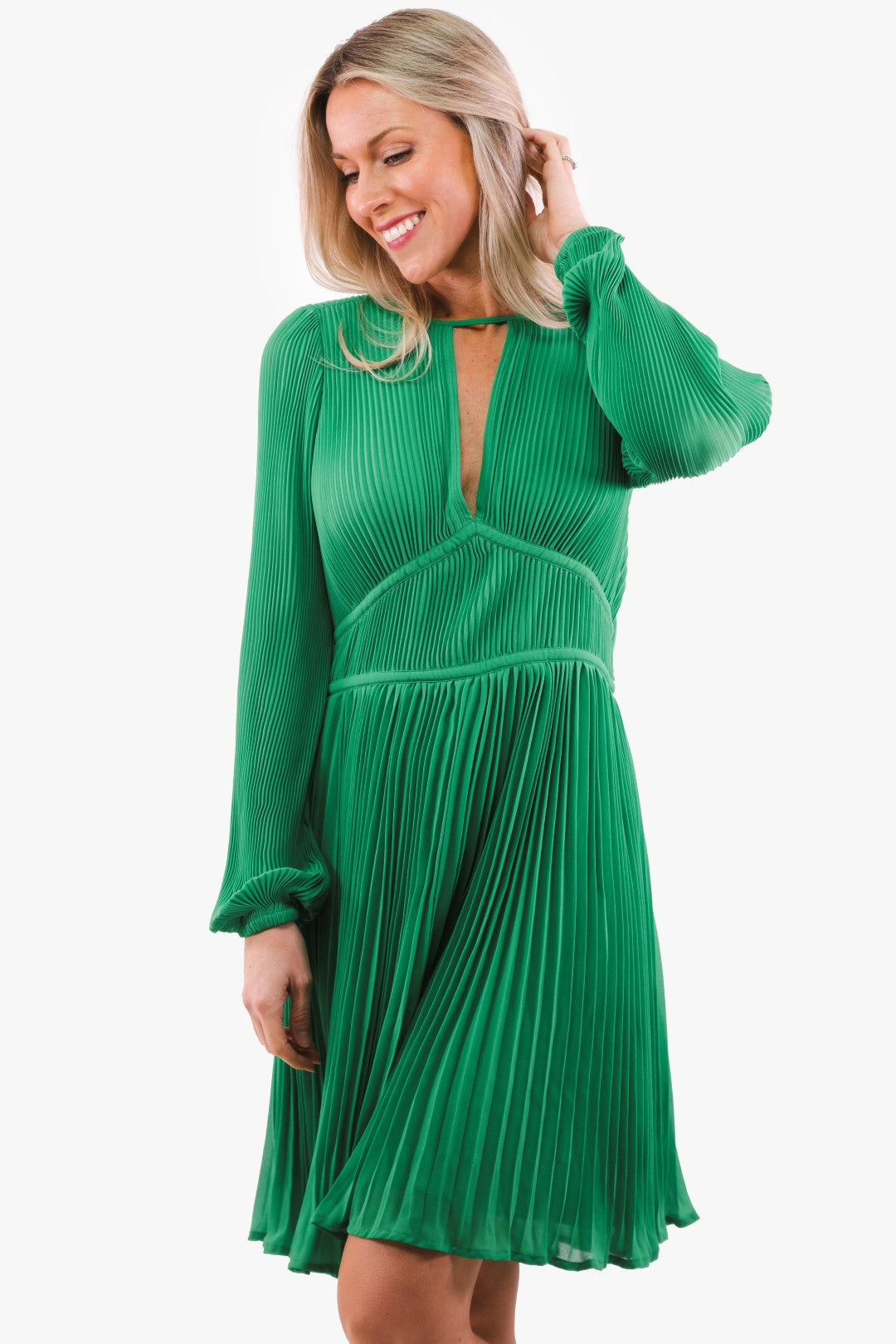Boutique Option-Michael Kors Green Dress(Kors-Mr381In7R3-311)