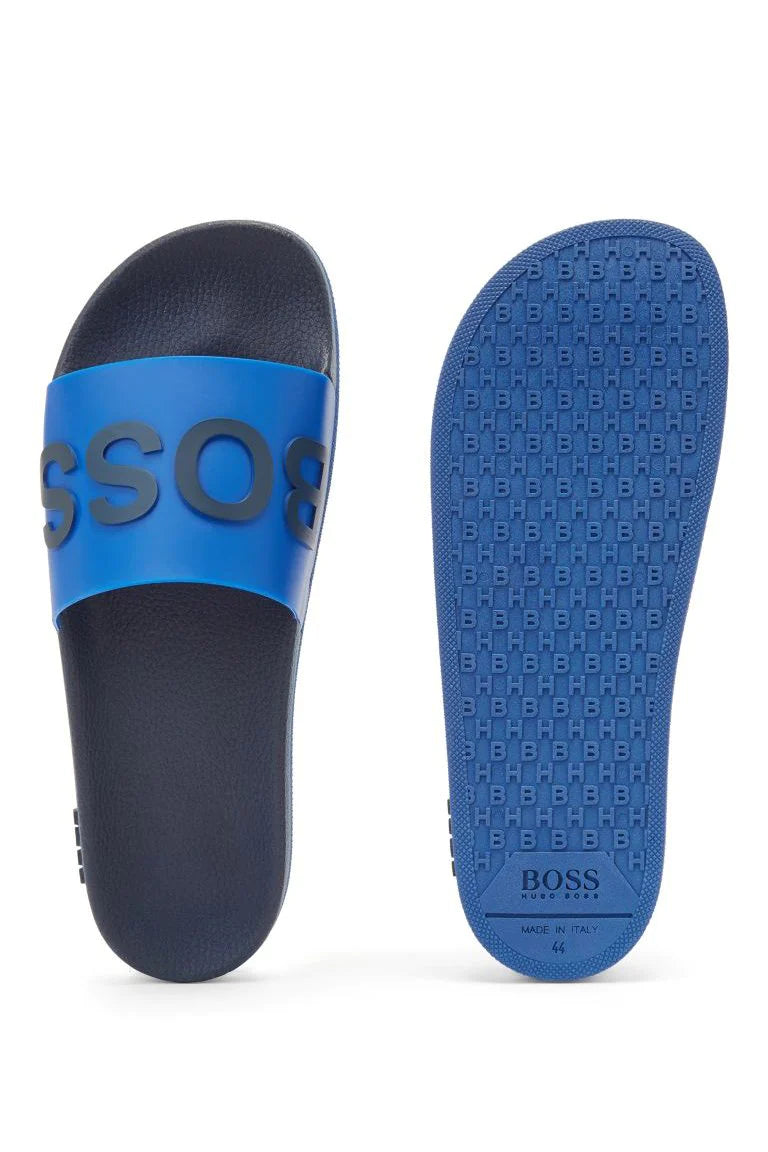 Boutique Option-Sandale Bay Hugo Boss de couleur Bleu(Boss-50432591-461)-v2