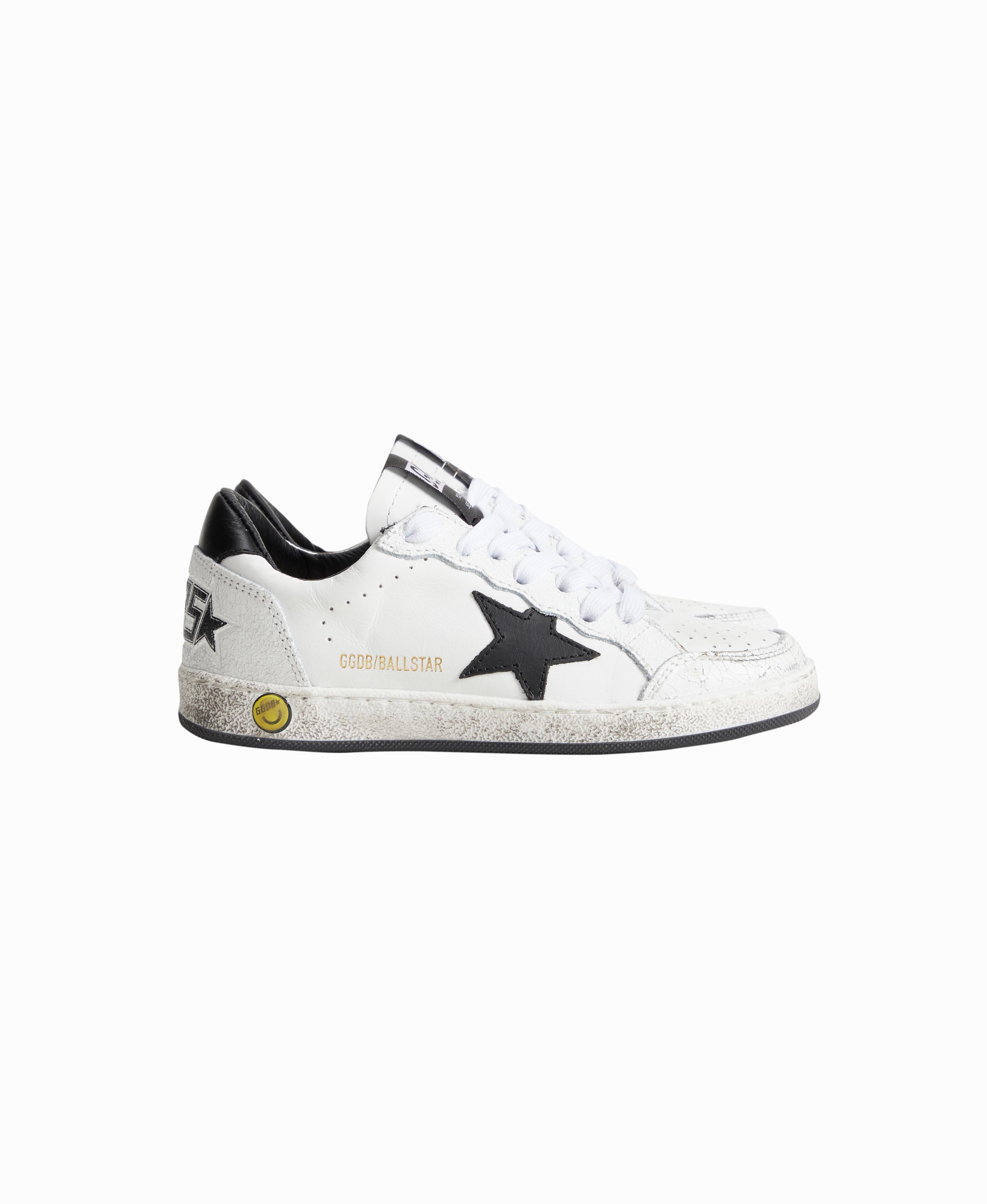 Golden Goose Ball Star Leather Sneakers 