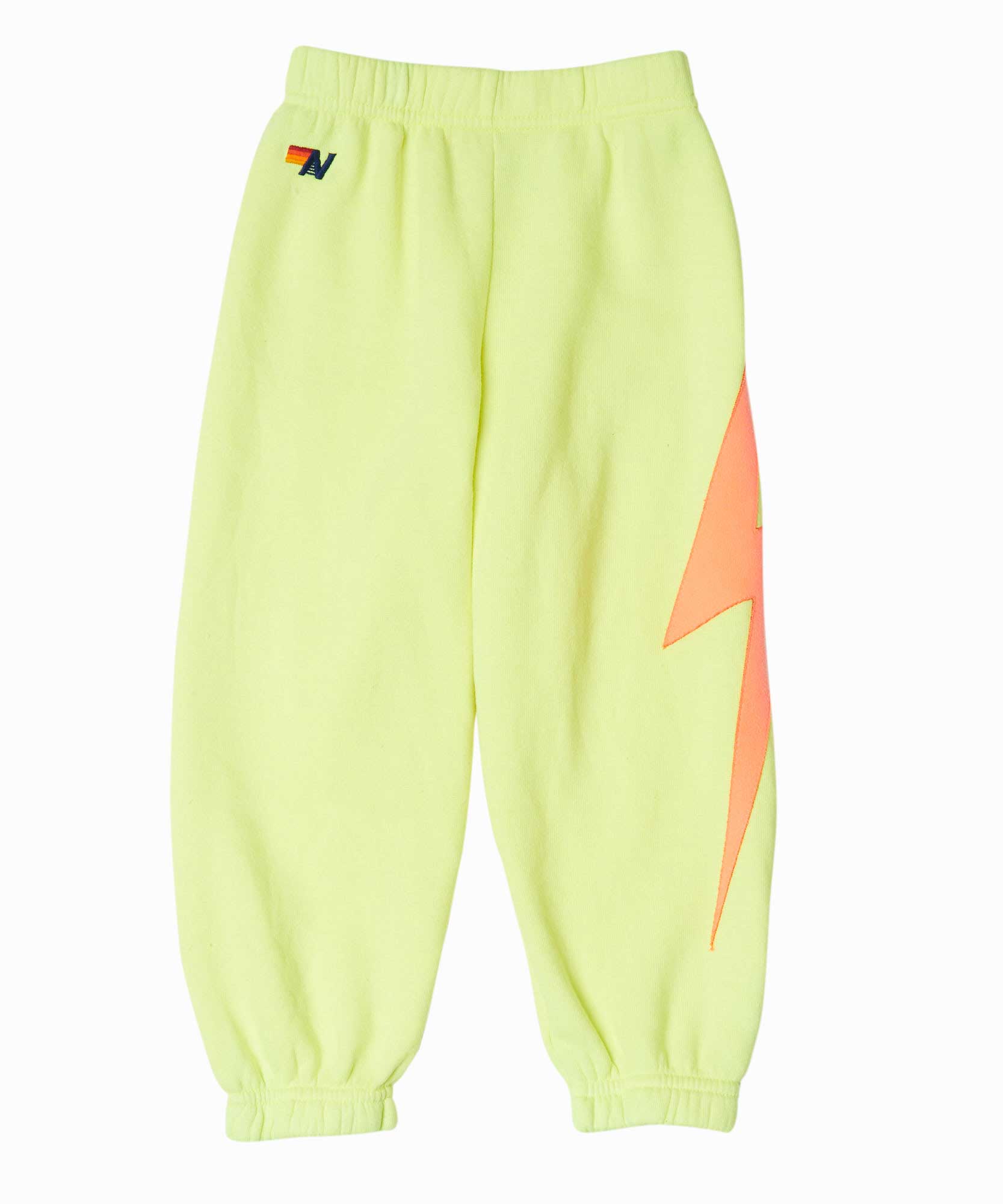 sweatpants with lightning bolt