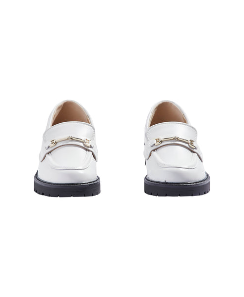 Tully White Loafer