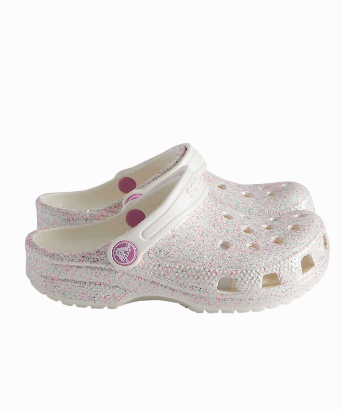 crocs glitter shoes