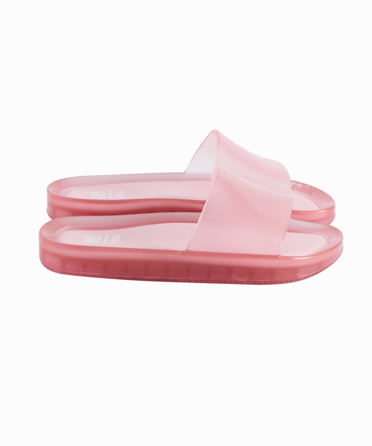 pink slide sandals