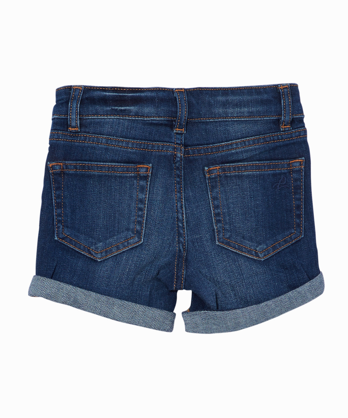 cuffed jean shorts