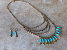 Sonora Fringed Arrow Layered Necklace