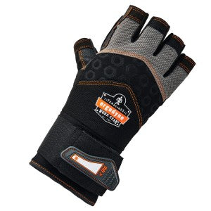 AIGEVTURE Anti Vibration Work Gloves Men TPR Impact Reducing Mechanic  Gloves SBR Fingers & Palm Padded Safety Work Gloves